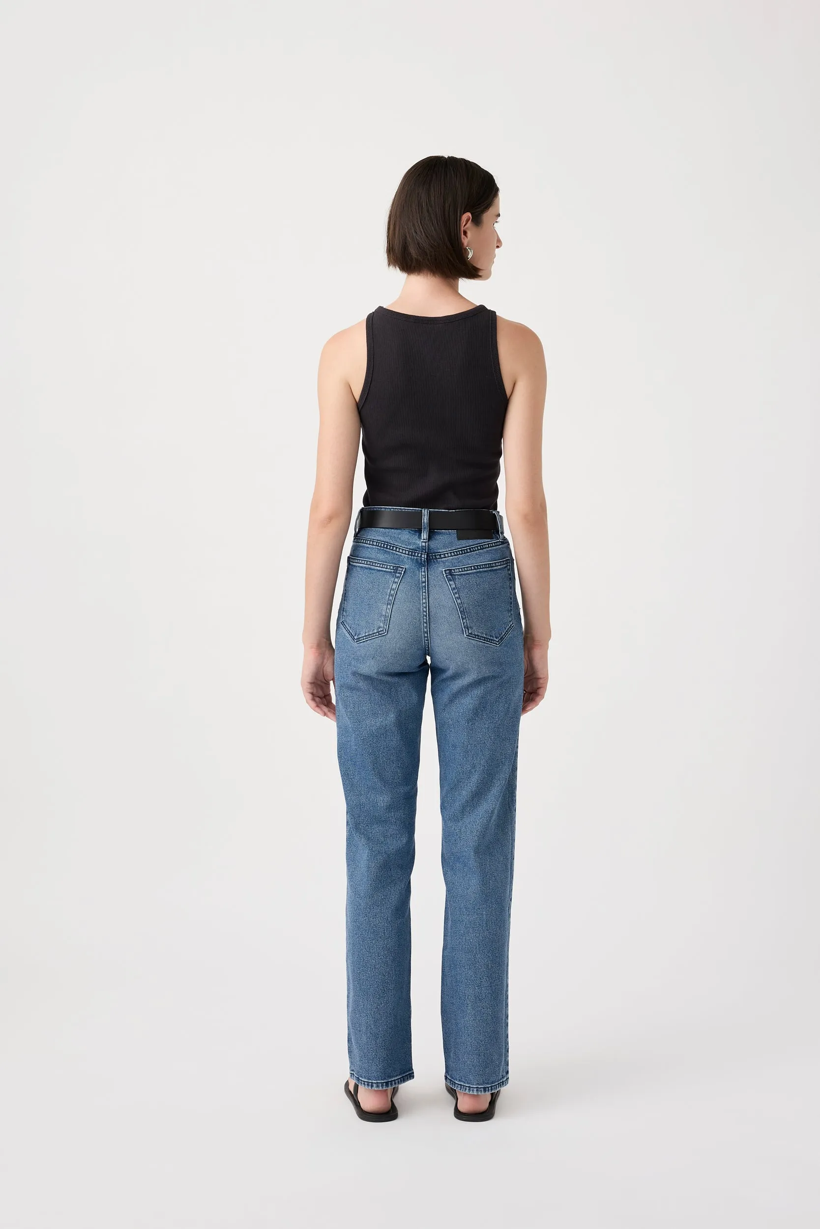 Zoe High Straight Jean